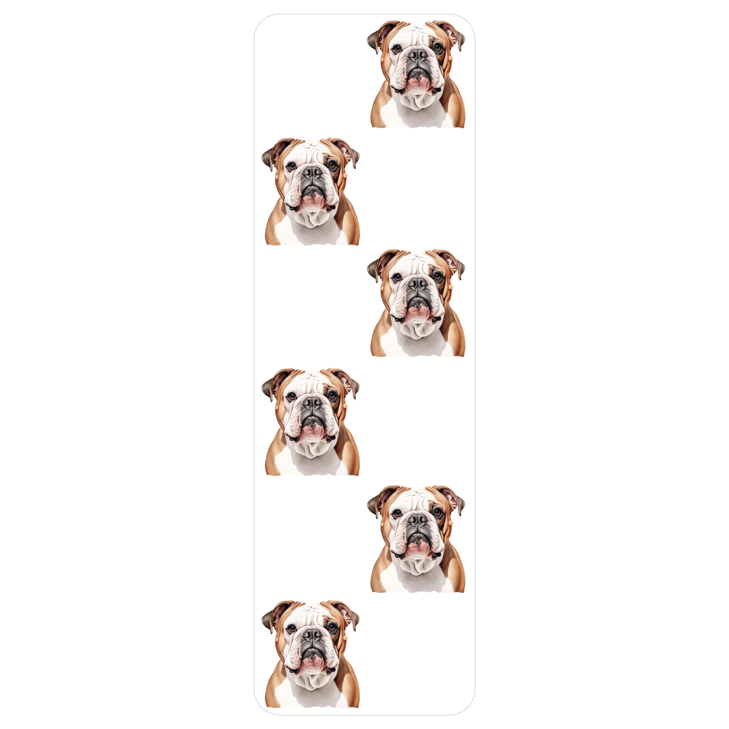 Bulldog Clear Bookmark