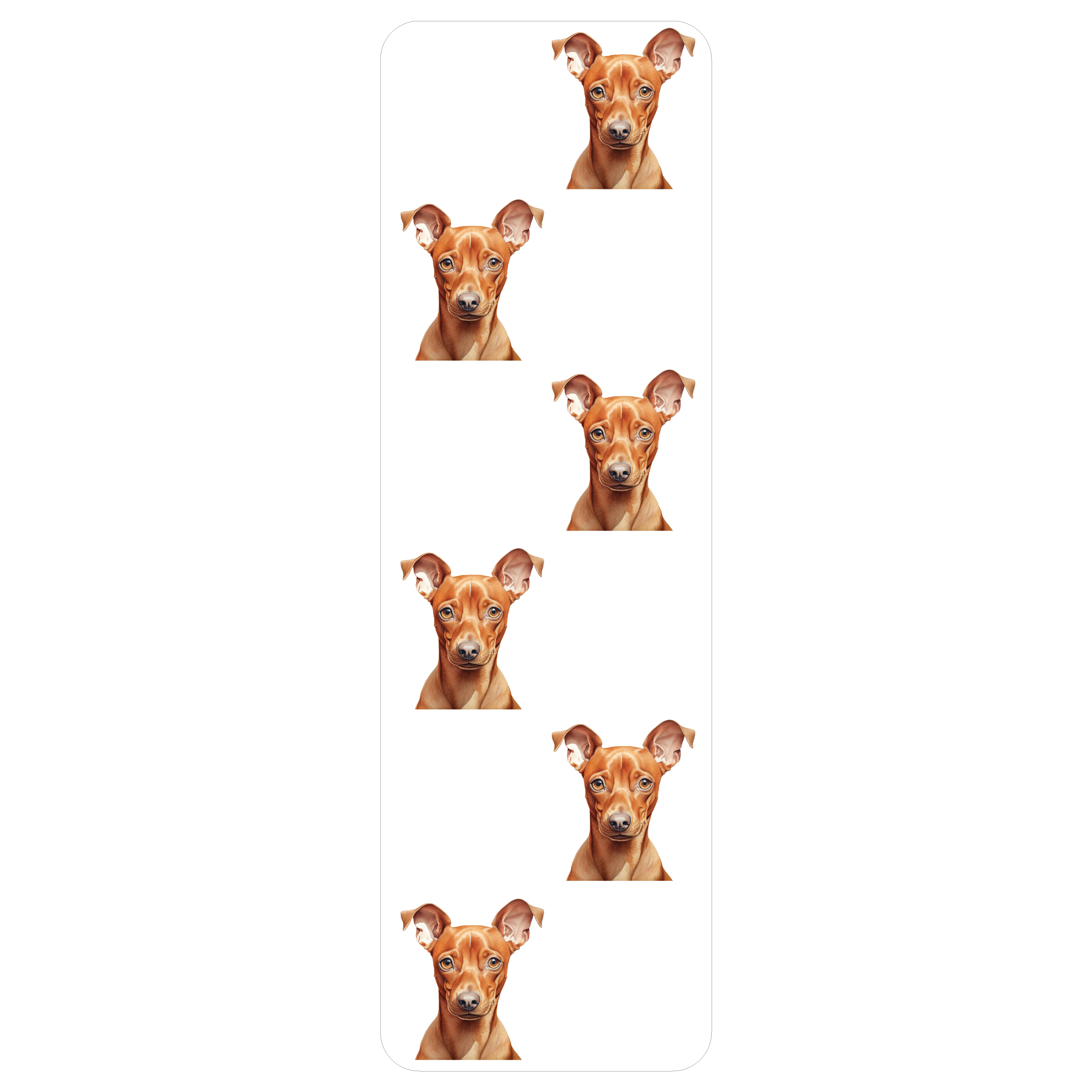 Miniature Pinscher Clear Bookmark
