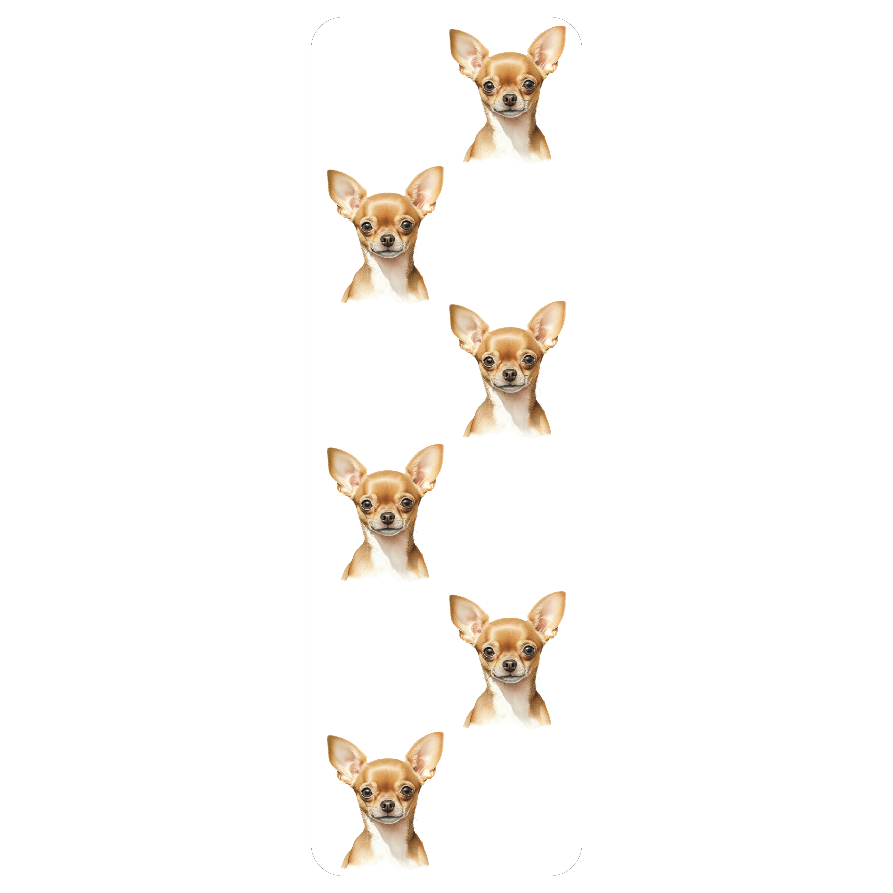 Chihuahua Clear Bookmark