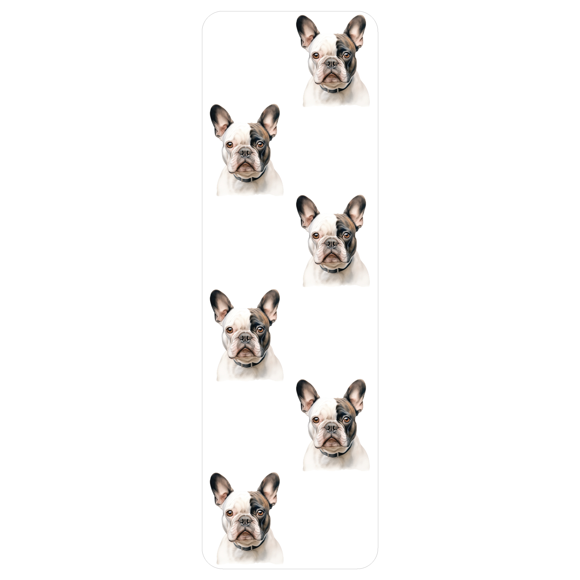 French Bulldog Clear Bookmark