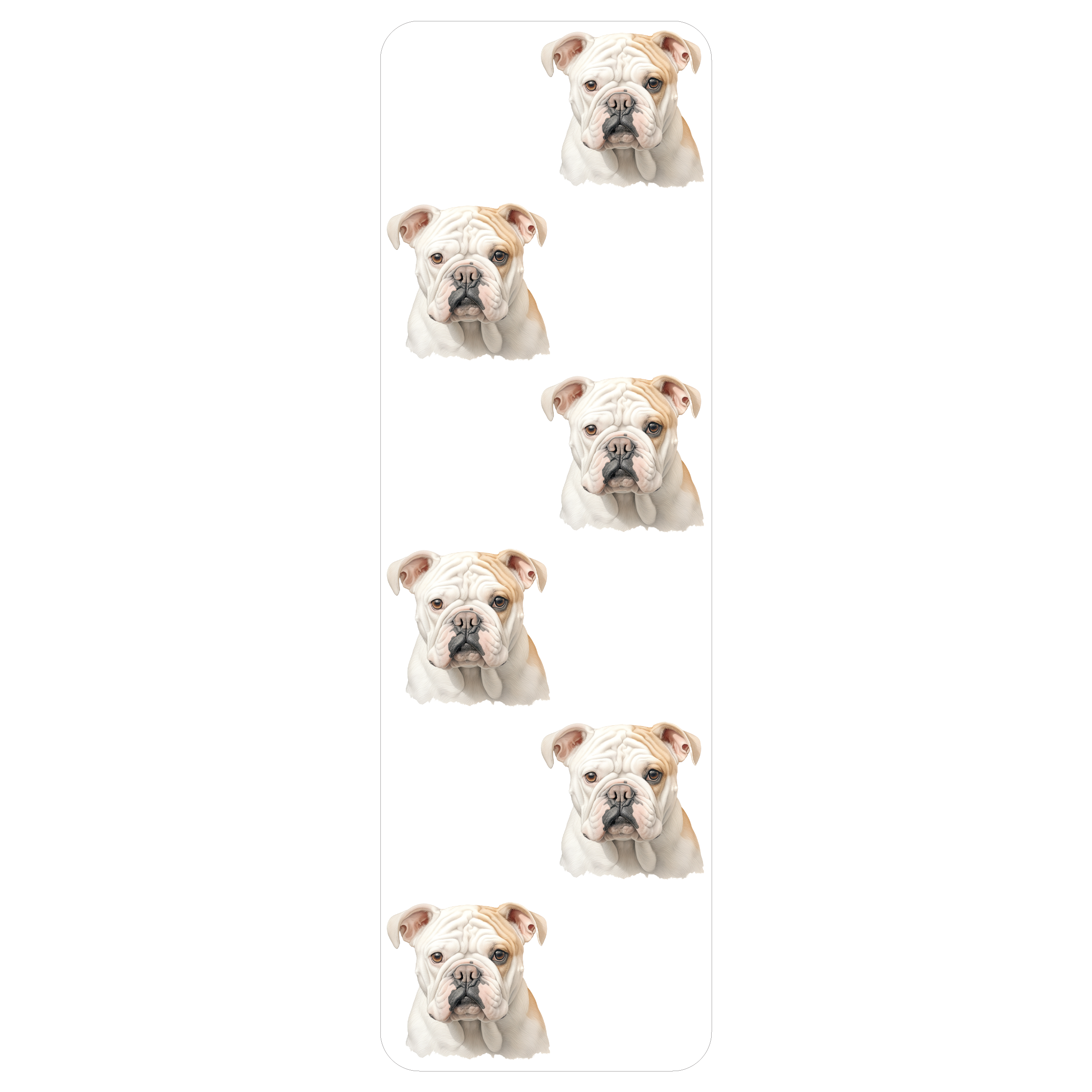 Bulldog Clear Bookmark