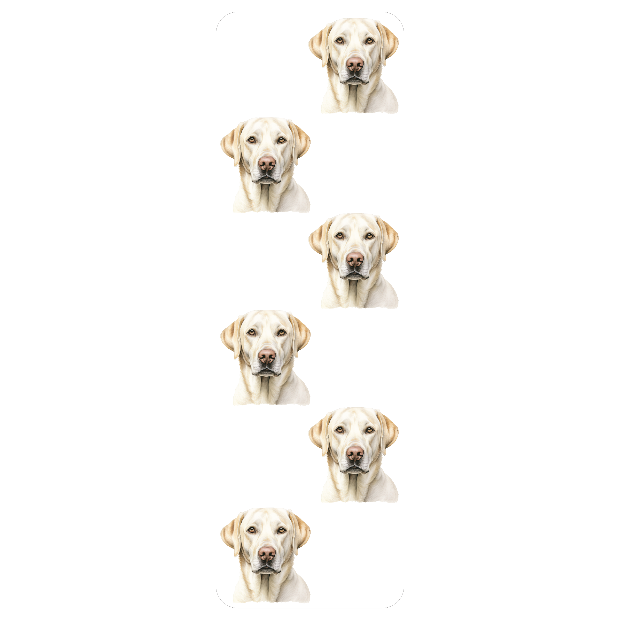 Labrador Retriever Clear Bookmark