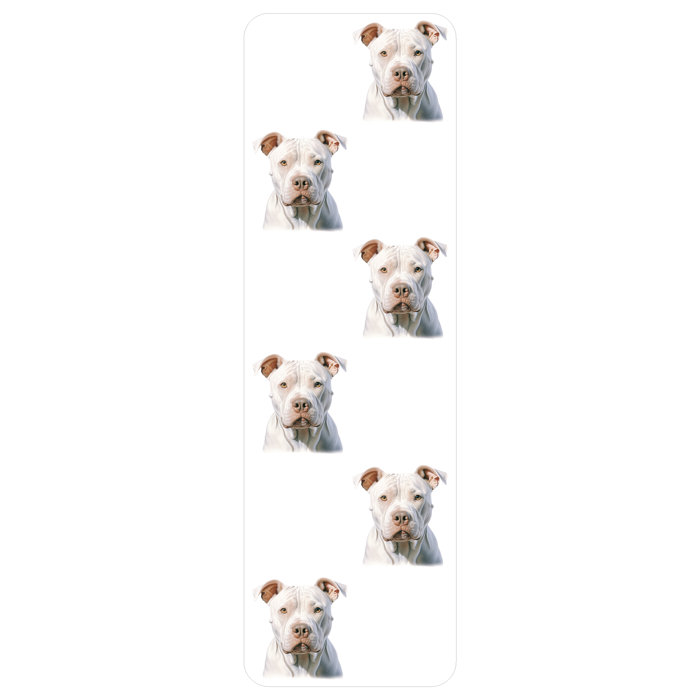 Pitbull Clear Bookmark