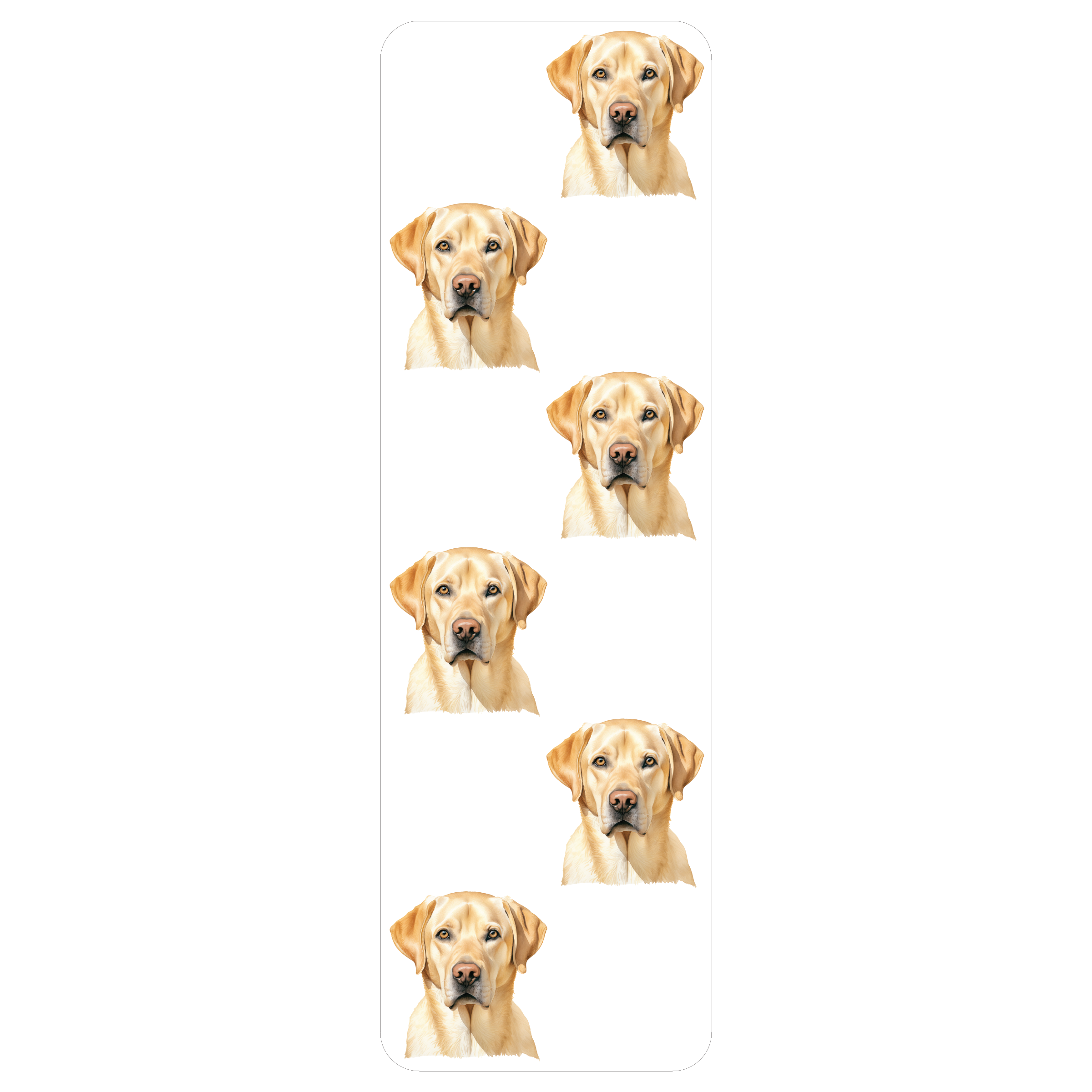 Labrador Retriever Clear Bookmark
