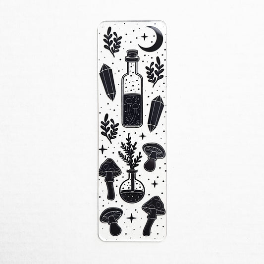 Apothecary Clear Bookmark