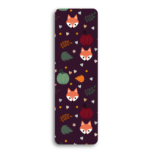 Autumn Foxes Bookmark