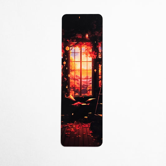 Autumn Window Bookmark