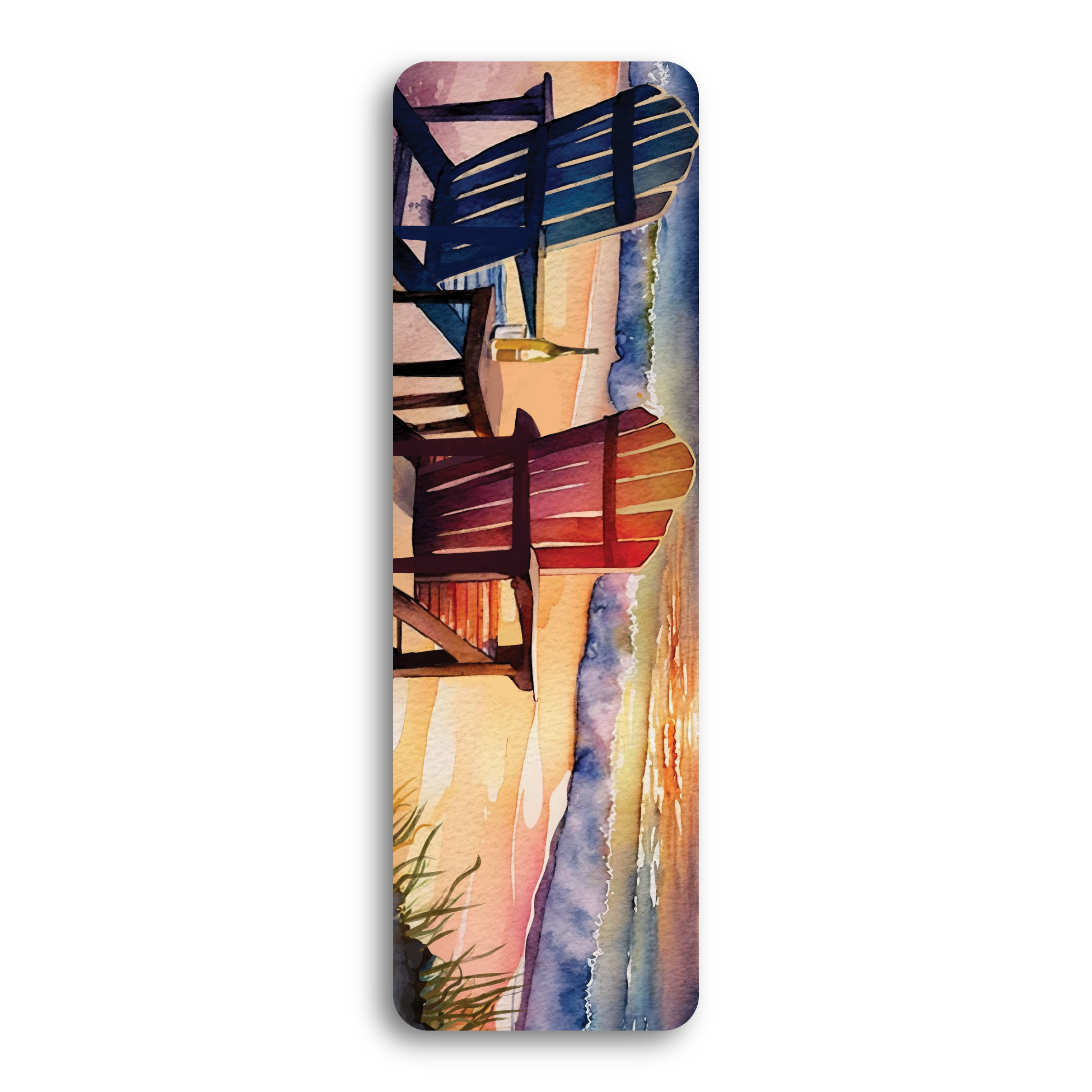 Beach Chairs Bookmark – Savage Laser Works