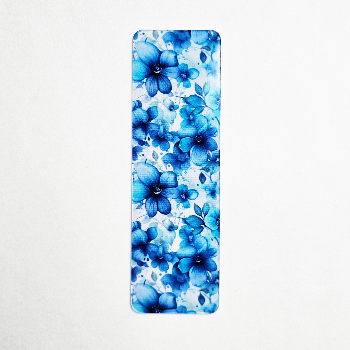 Blue Bloom Bookmark