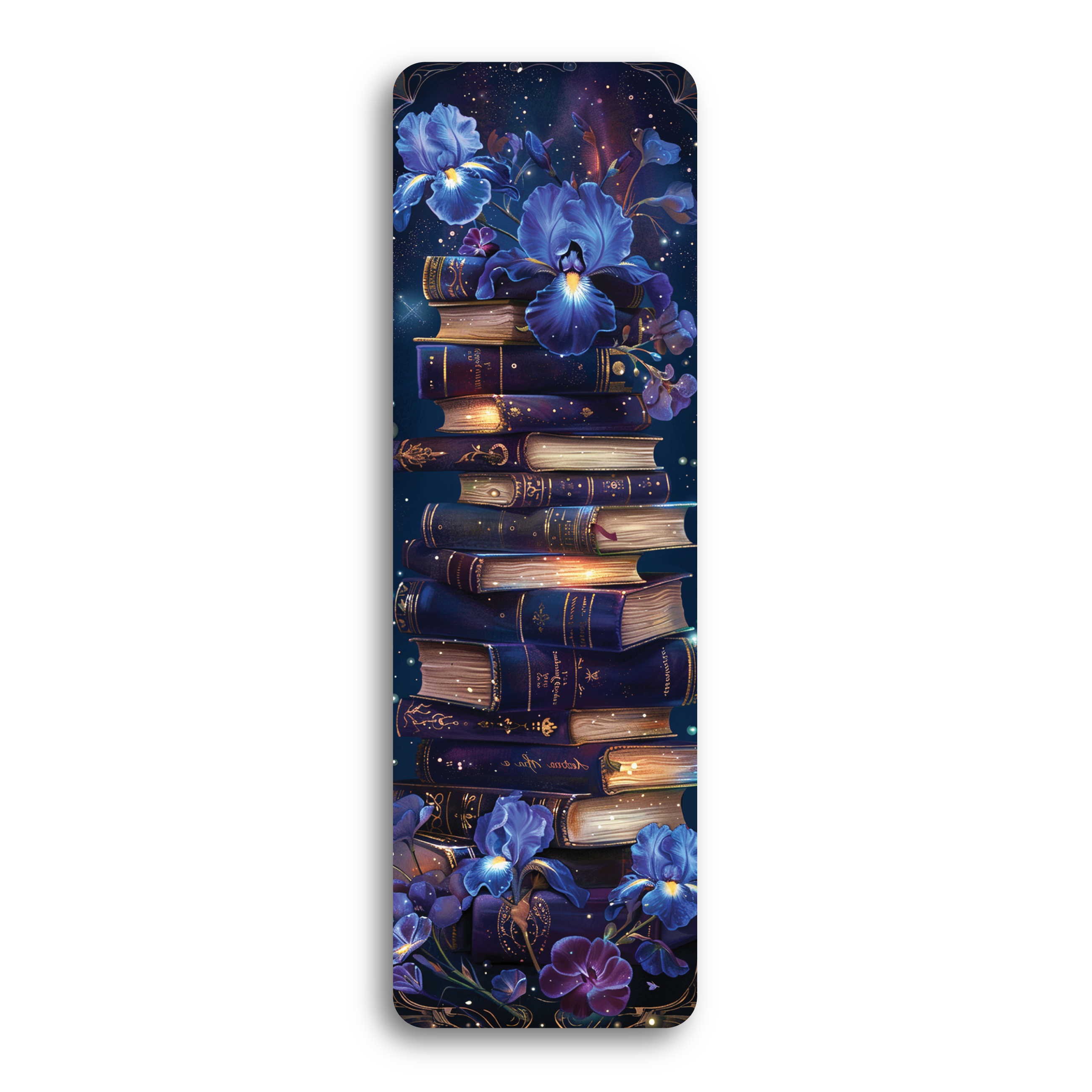 Blue Iris Bookmark