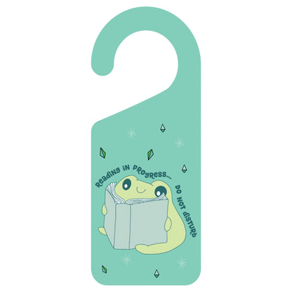 Book Frog Doorknob Hanger