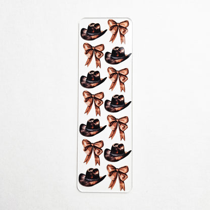 Bows Clear Bookmark