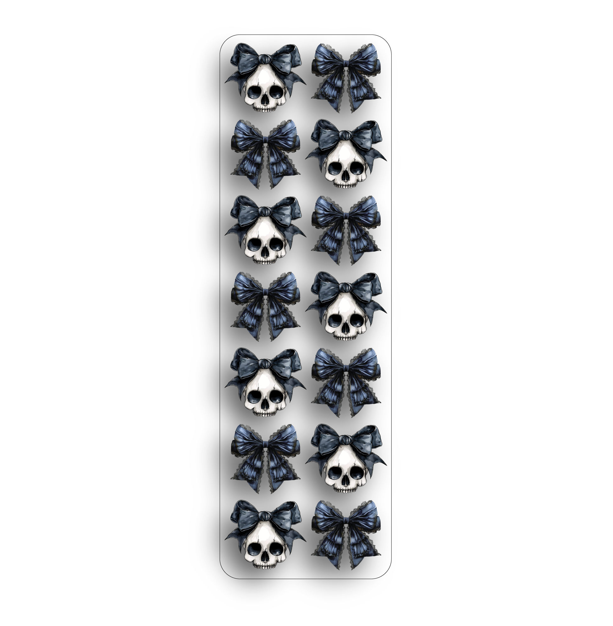 Bows Clear Bookmark