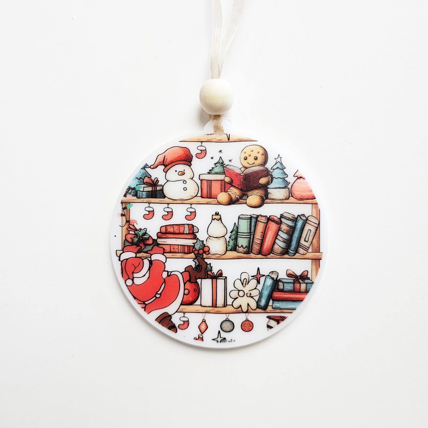 Christmas Bookshelf Ornament