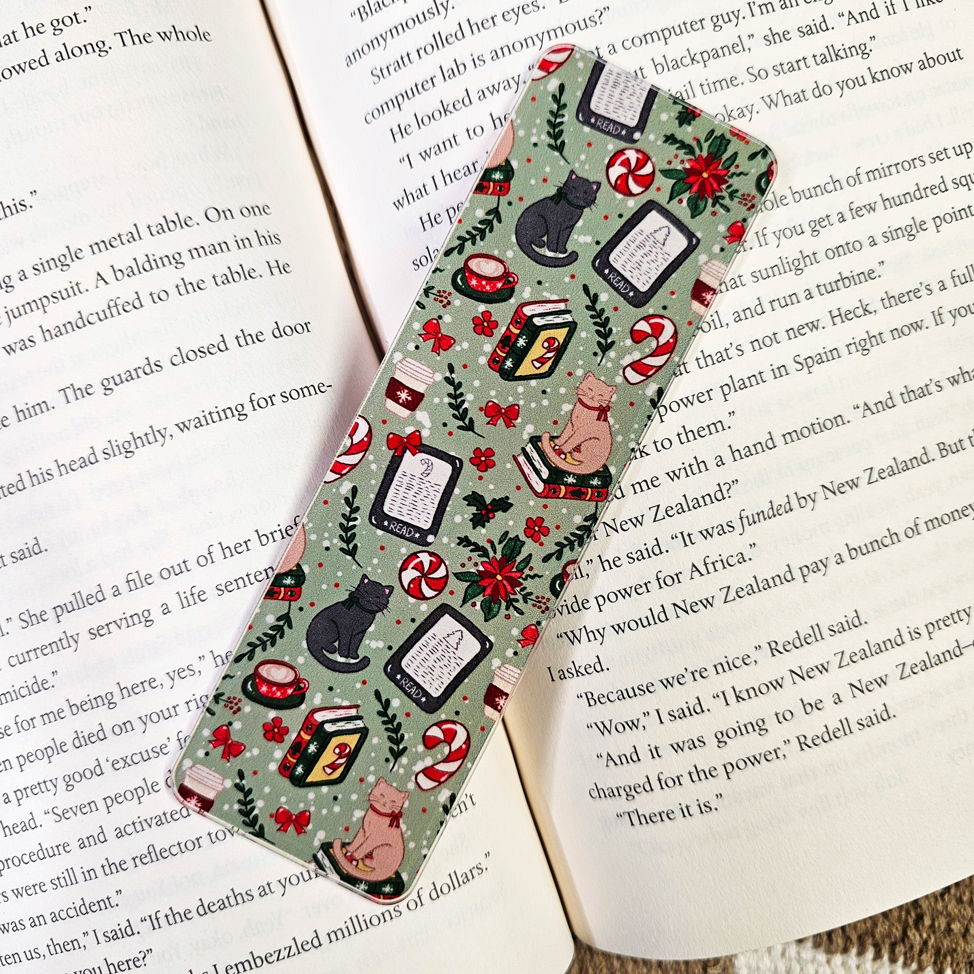 Christmas Reader Bookmark