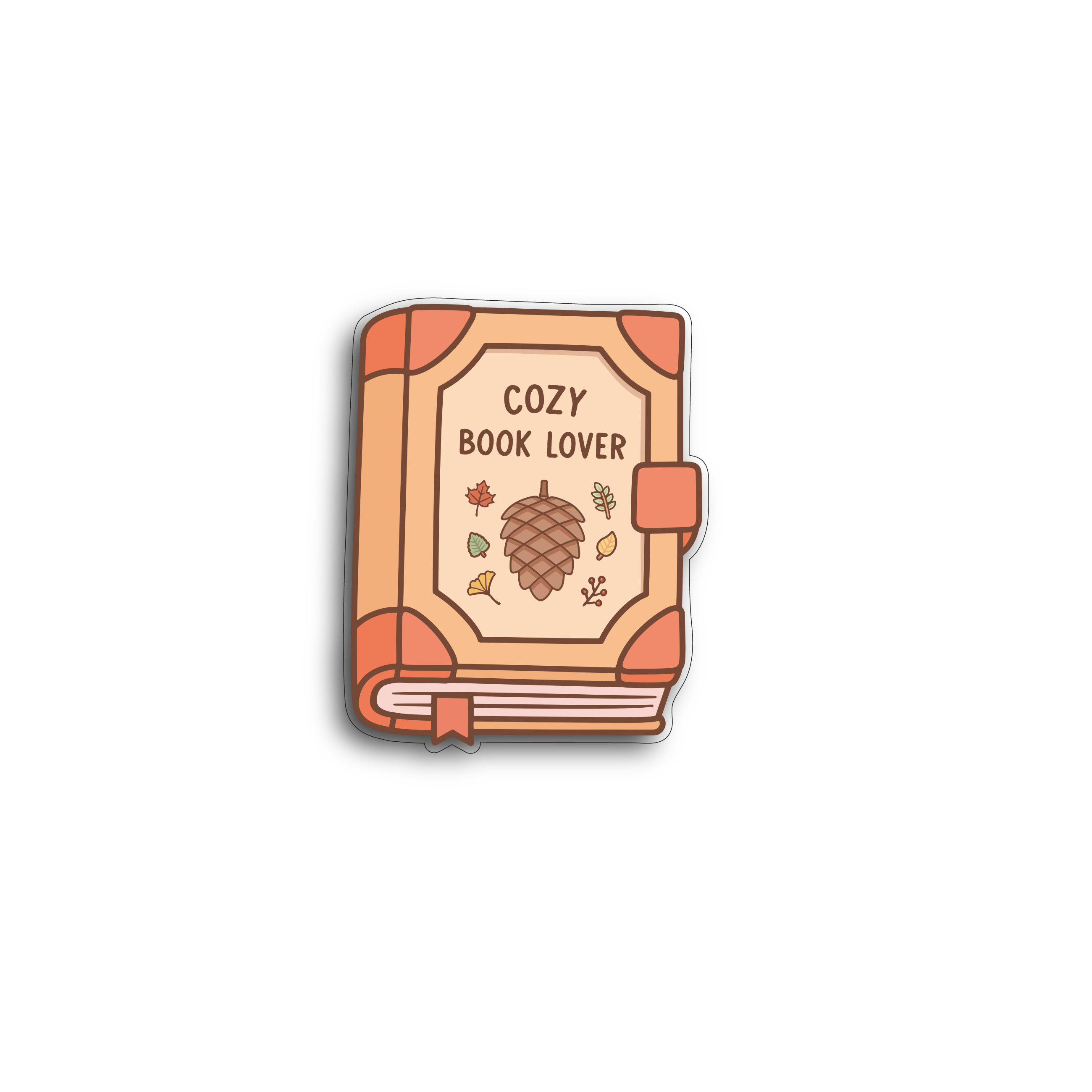 Cozy Book Mini Bookmark