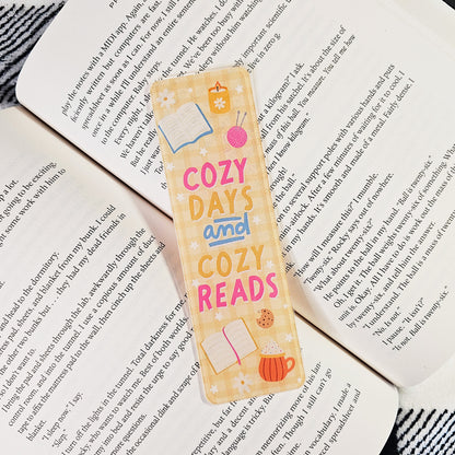 Cozy Winter Reading Bookmarks