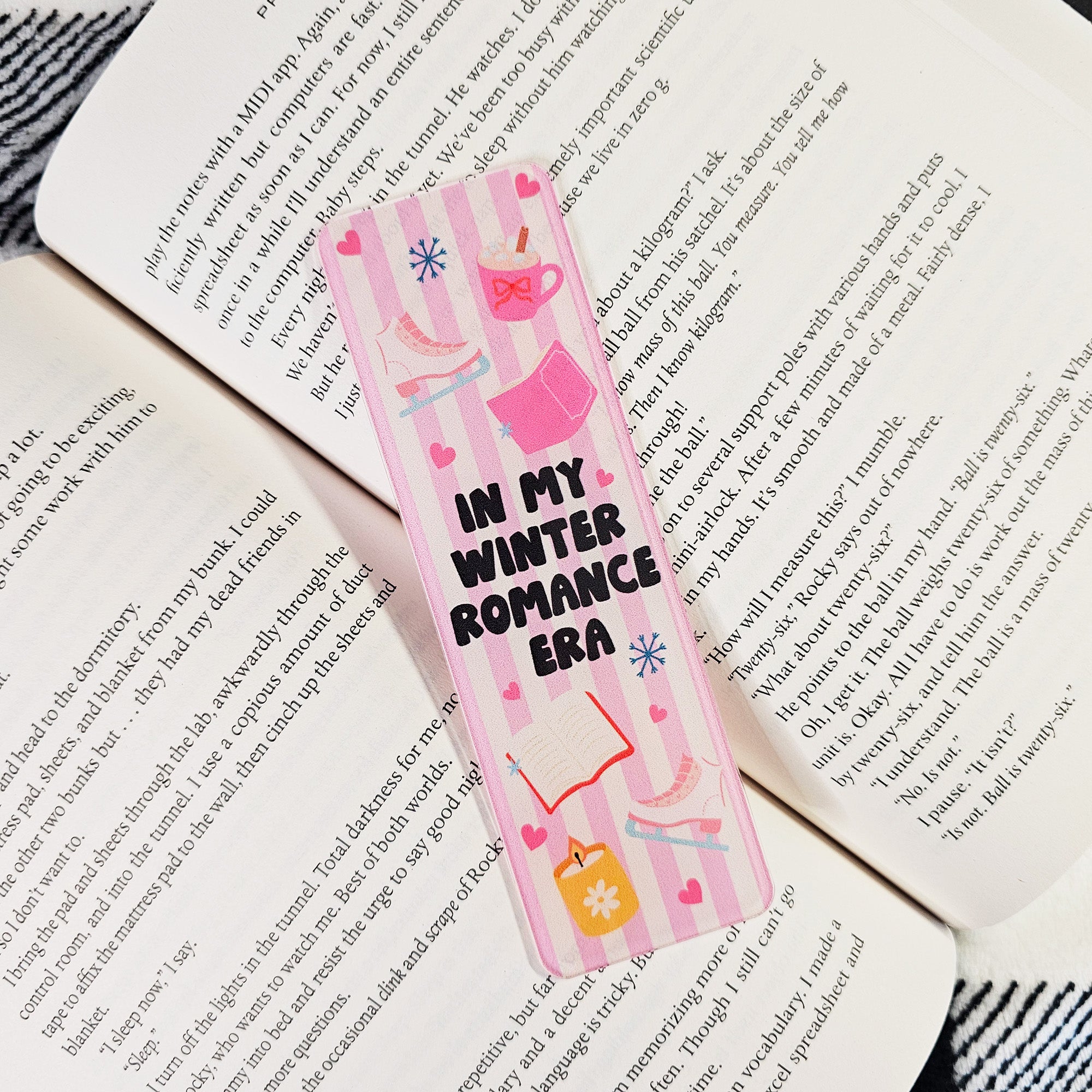 Cozy Winter Reading Bookmarks