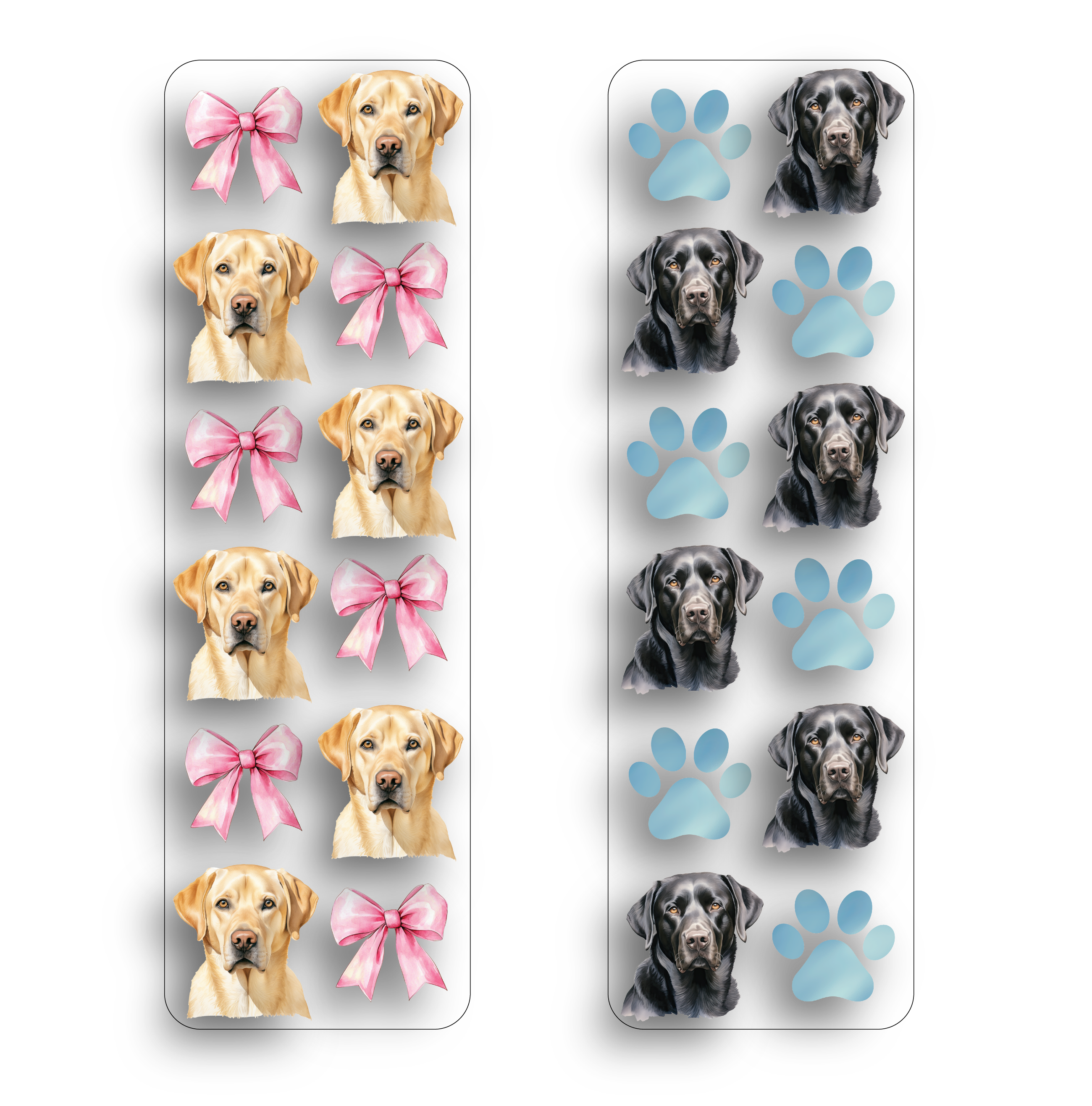 Labrador Retriever Clear Bookmark