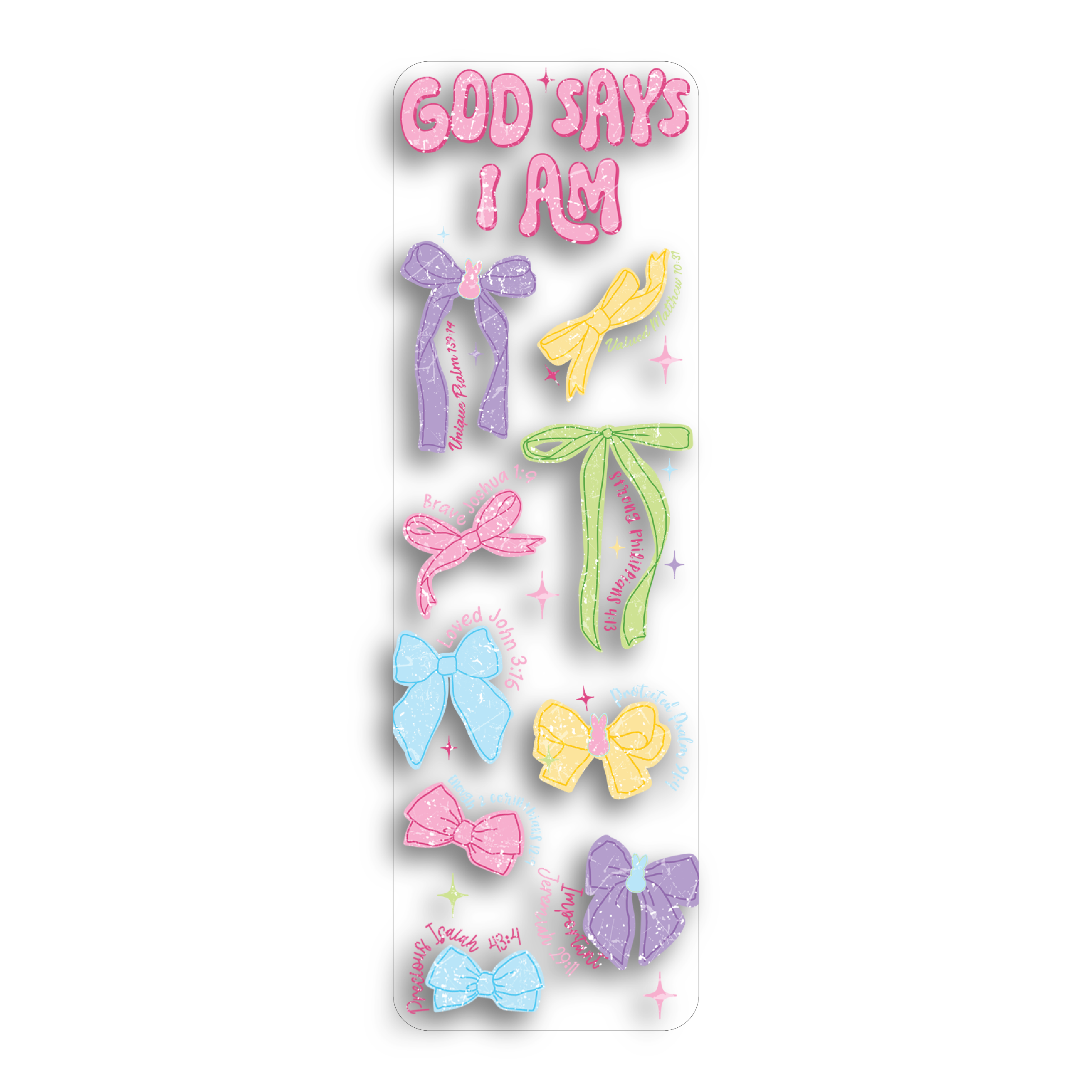 God Says I Am Clear Bookmark