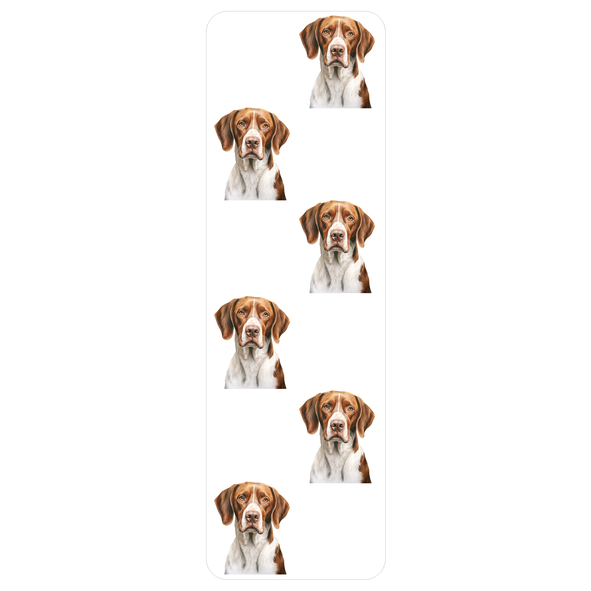 English Pointer Clear Bookmark