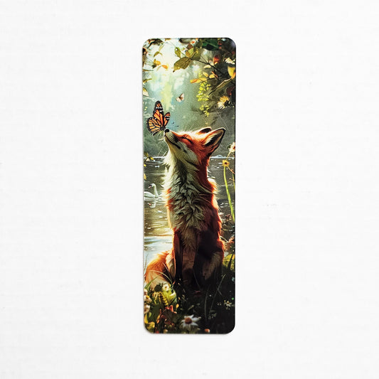 Fox Butterfly Bookmark