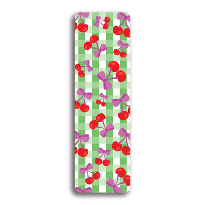 Gingham Fruit Bookmarks