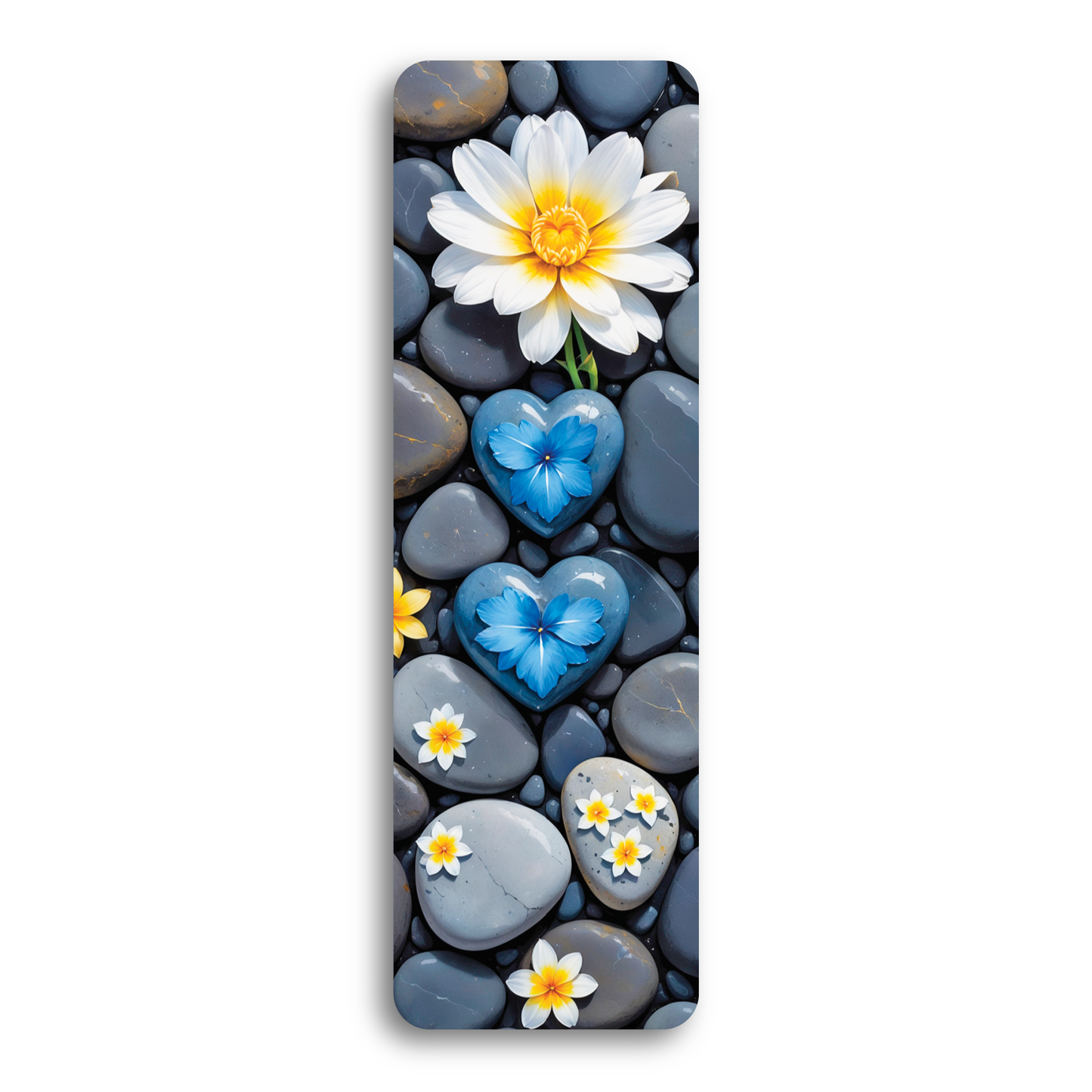 Heart Pebbles Bookmark