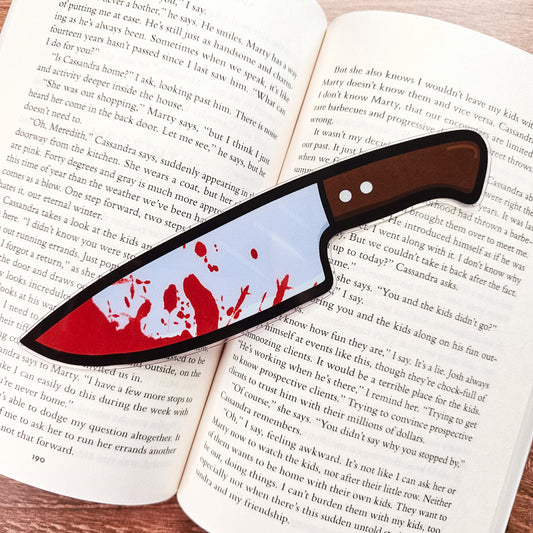 Thriller Knife Bookmark