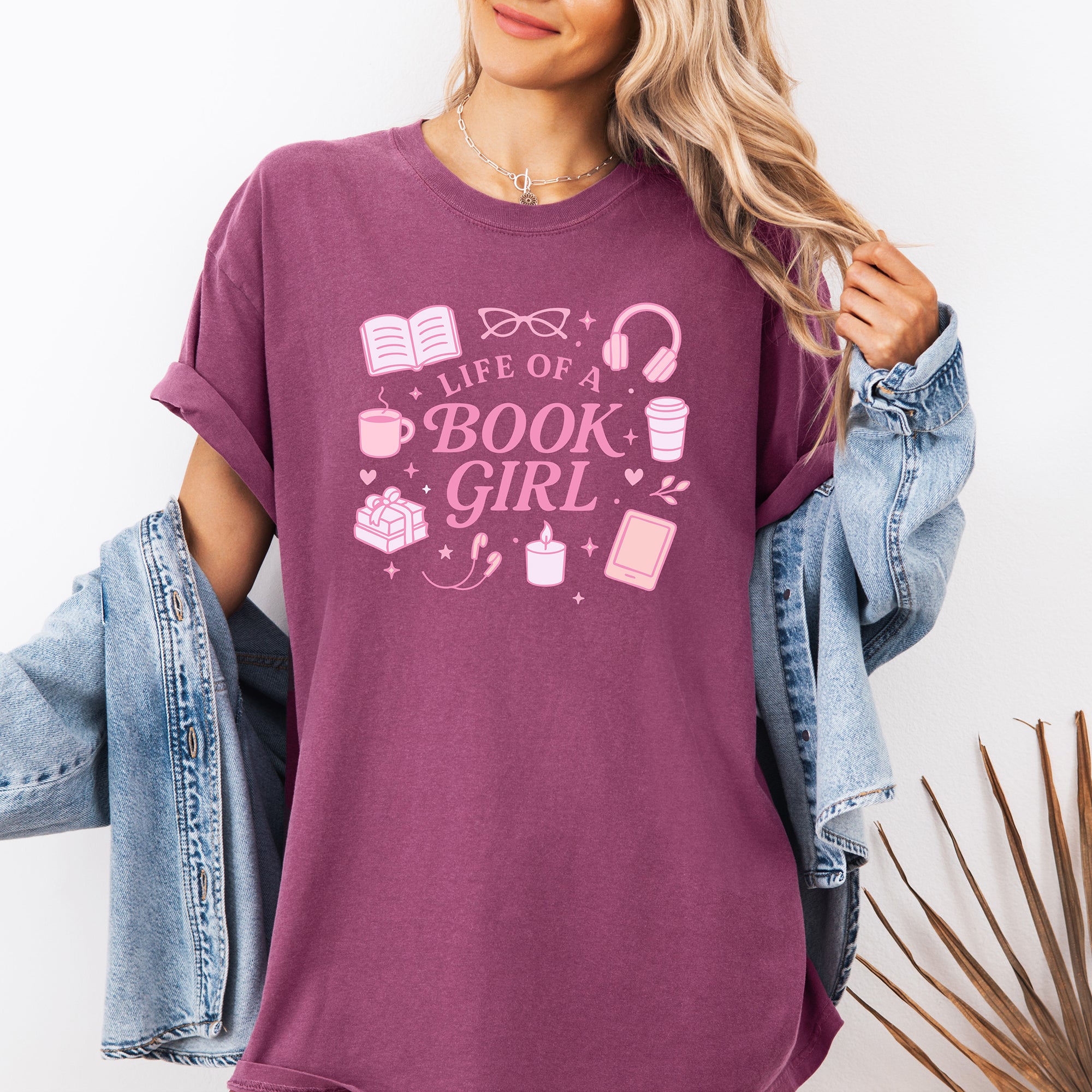 Life of a Book Girl - Comfort Colors T-Shirt