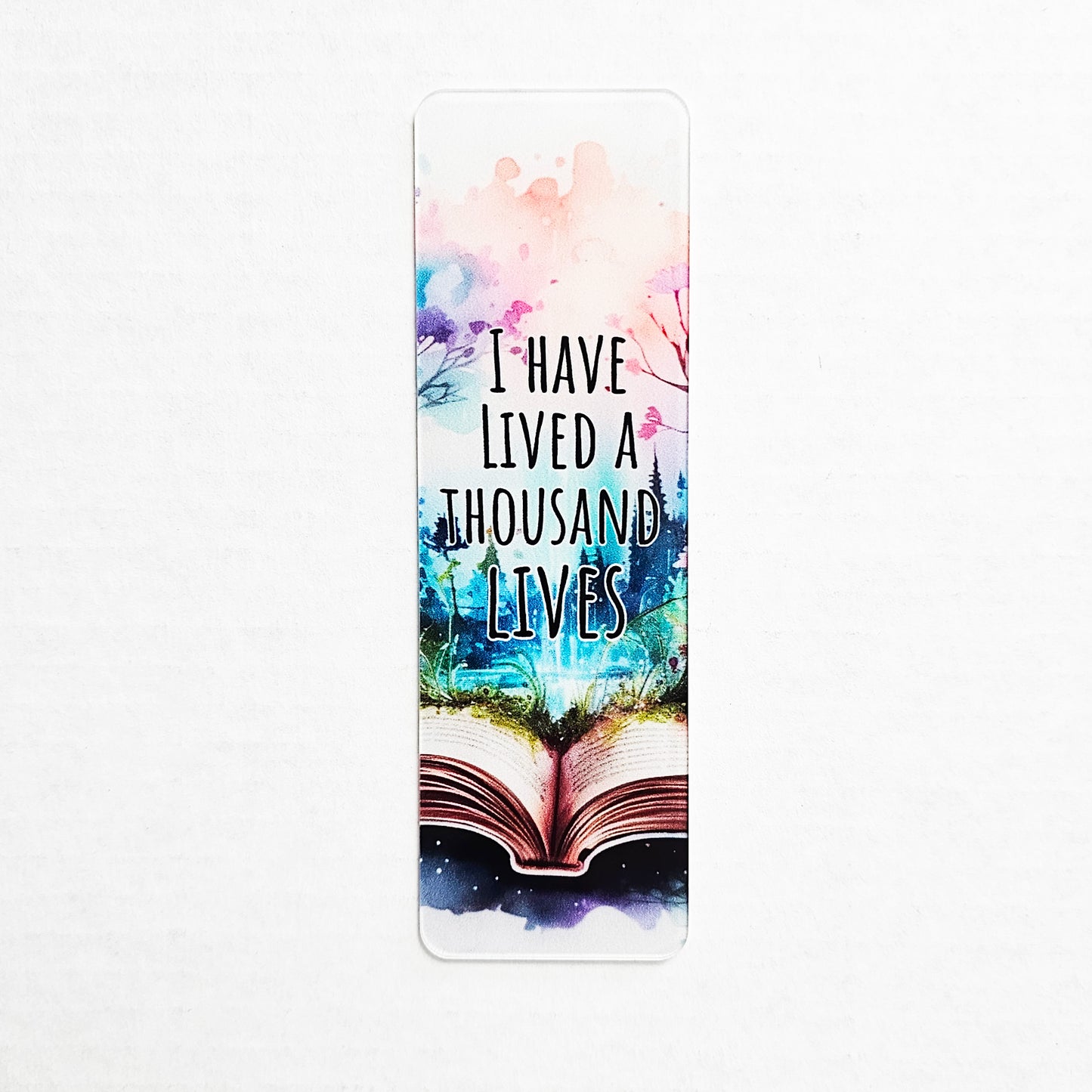 Lived 1000 Lives Bookmark