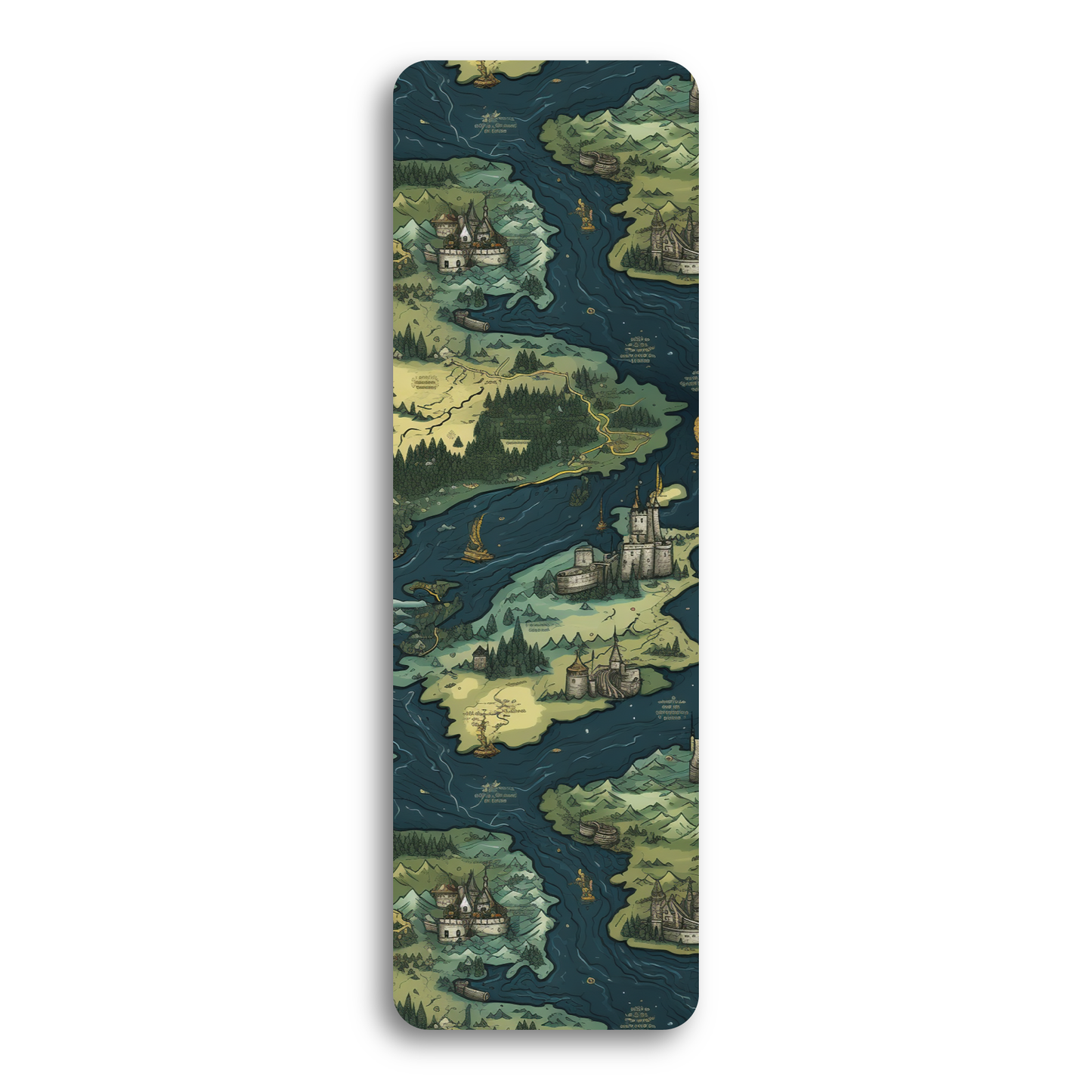 Medieval Map Bookmark