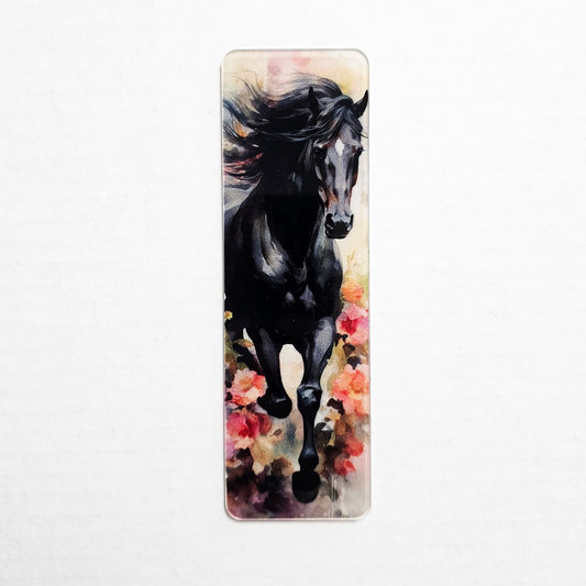 Midnight Stallion Bookmark