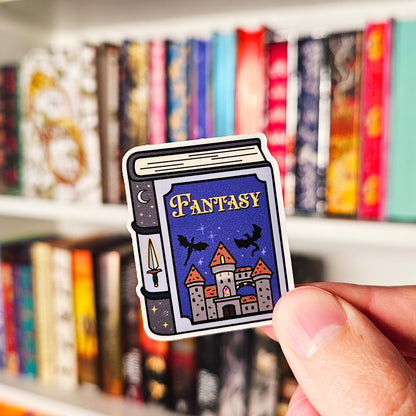 Mini Book Vinyl Stickers