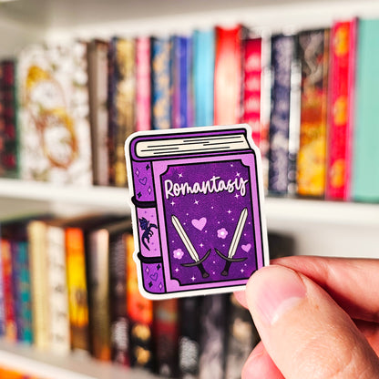 Mini Book Vinyl Stickers