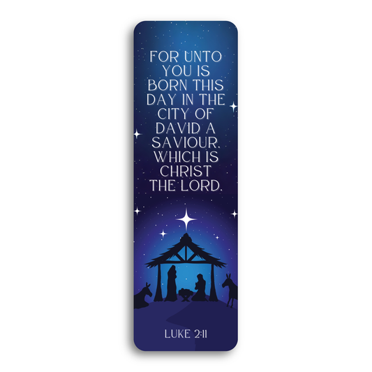 Nativity Scene Bookmark