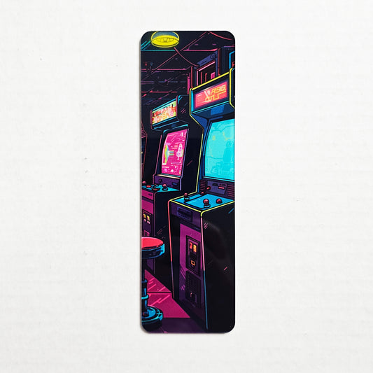 Neon Arcade Bookmark