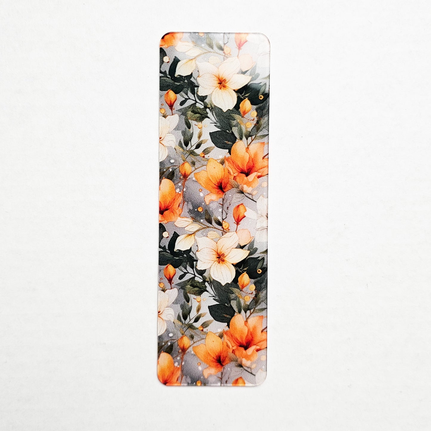 Orange Bloom Bookmark