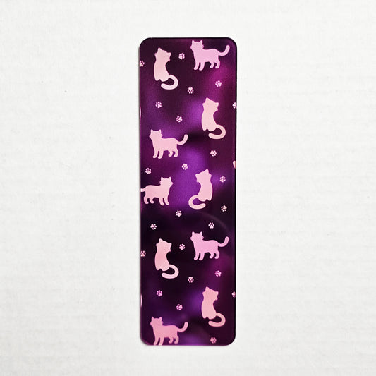 Purple Cats Bookmark