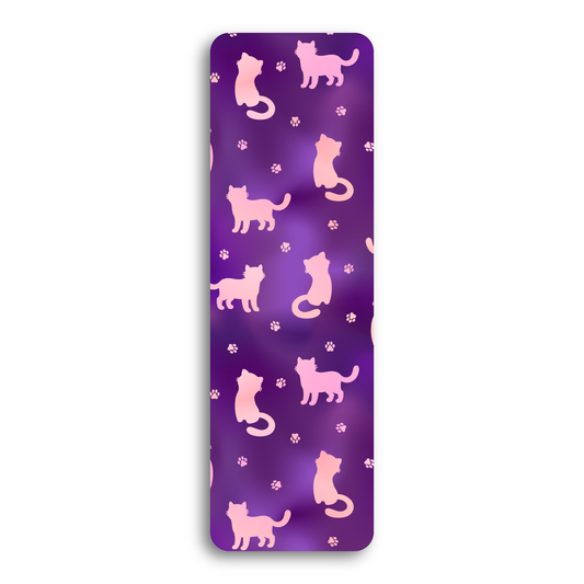 Purple Cats Bookmark