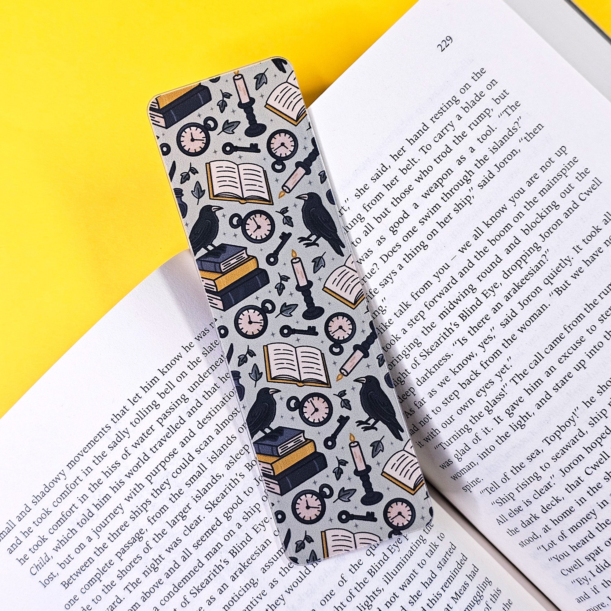 Raven's Study Bookmark