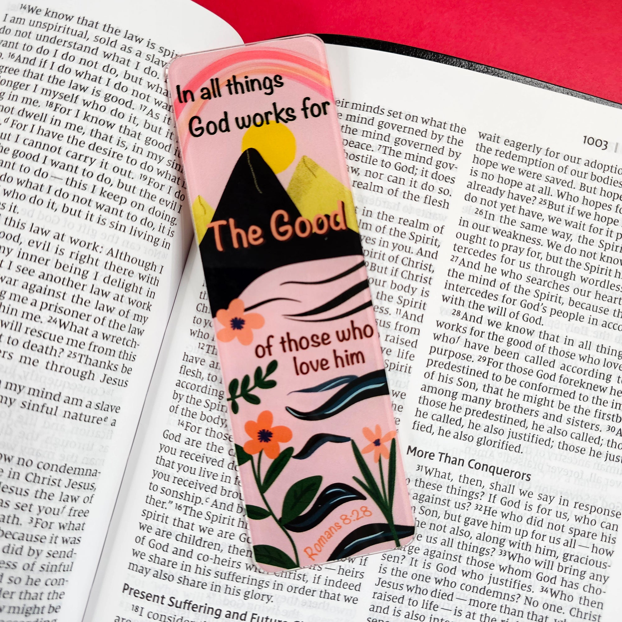 Romans 8:28 Bookmark