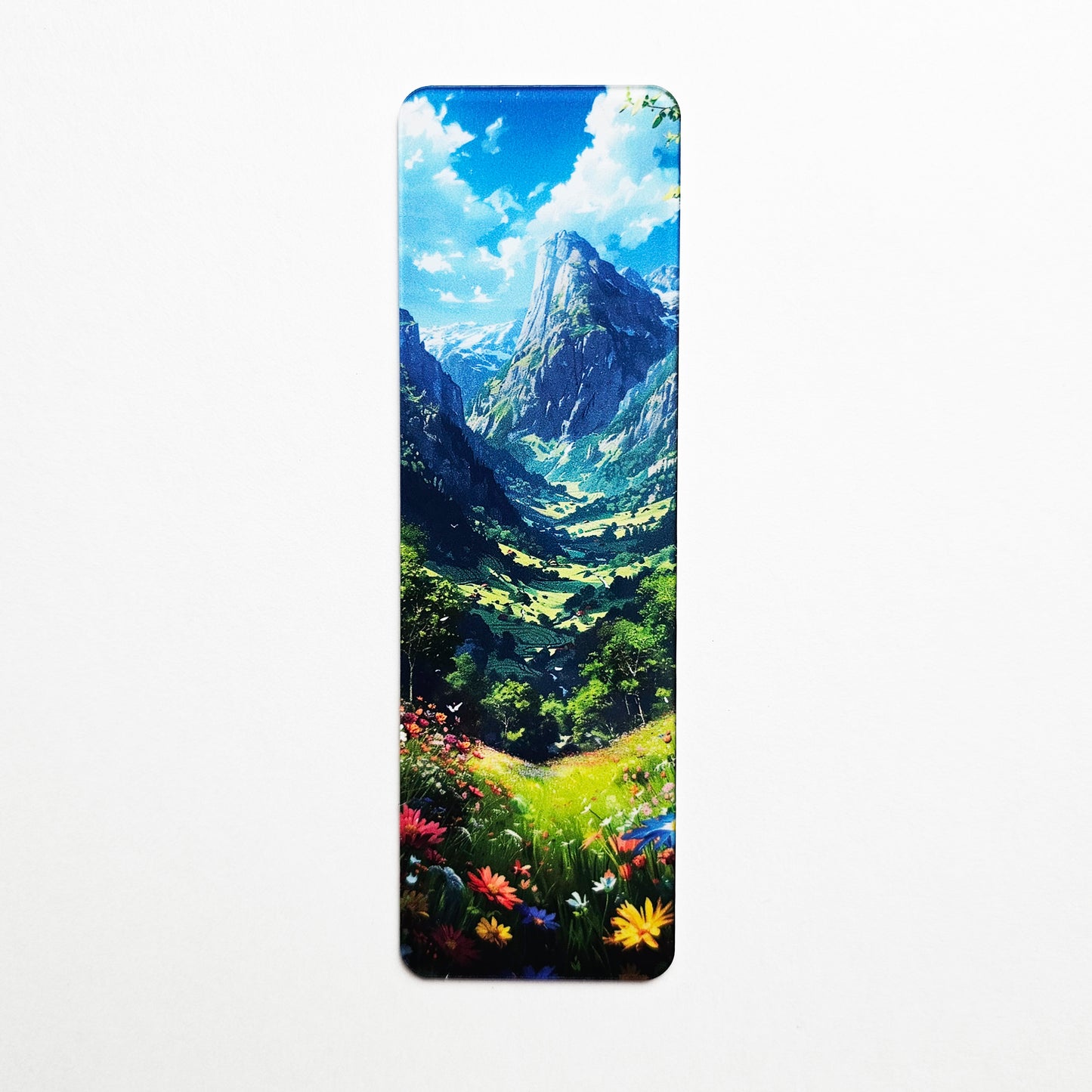 Scenic Mountains Bookmark