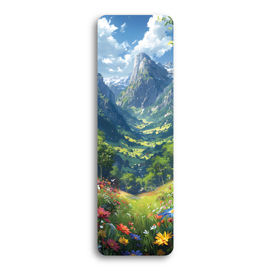 Scenic Mountains Bookmark