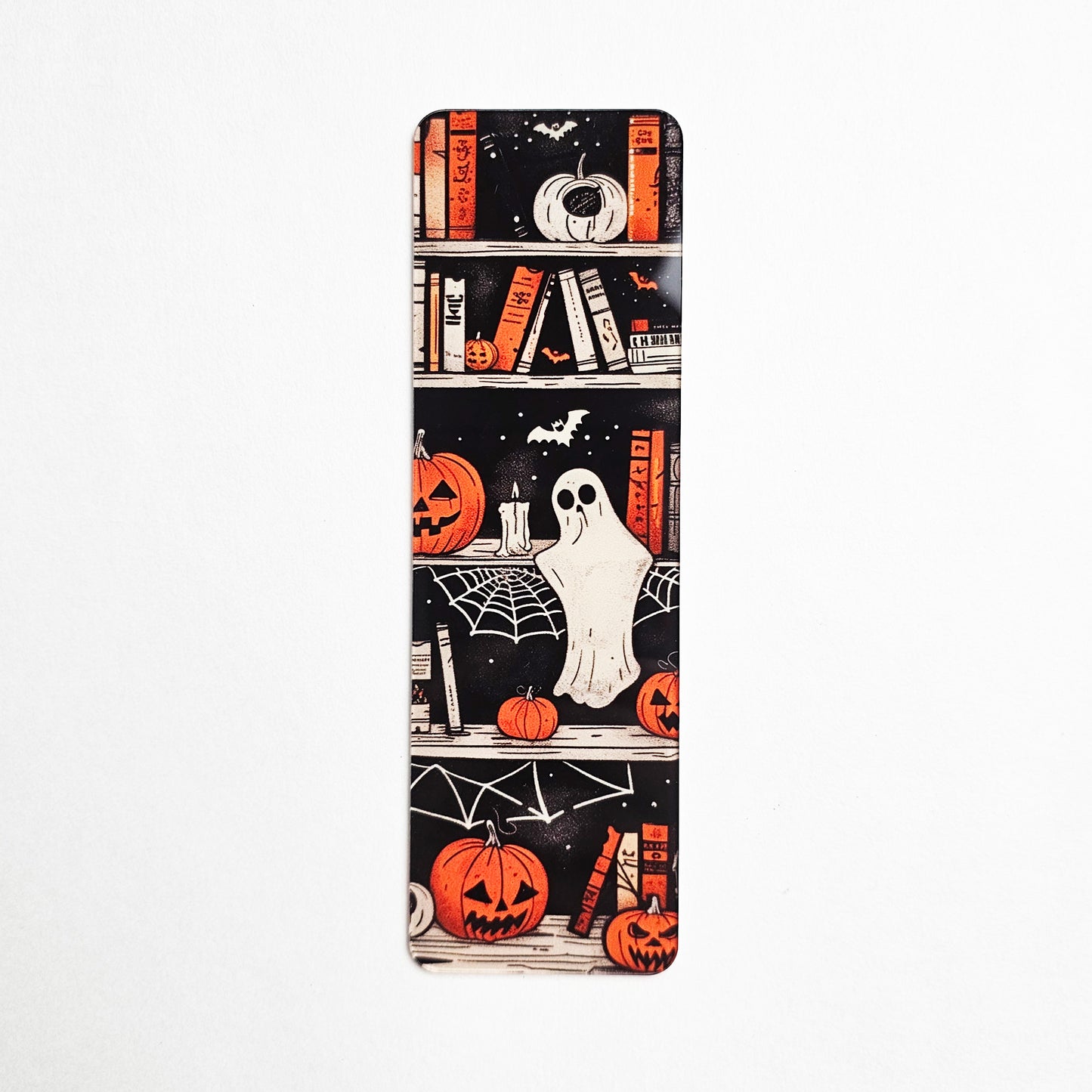 Spooky Library Bookmark