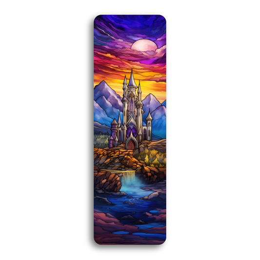 Stained Glass Castle (Translucent) Bookmark