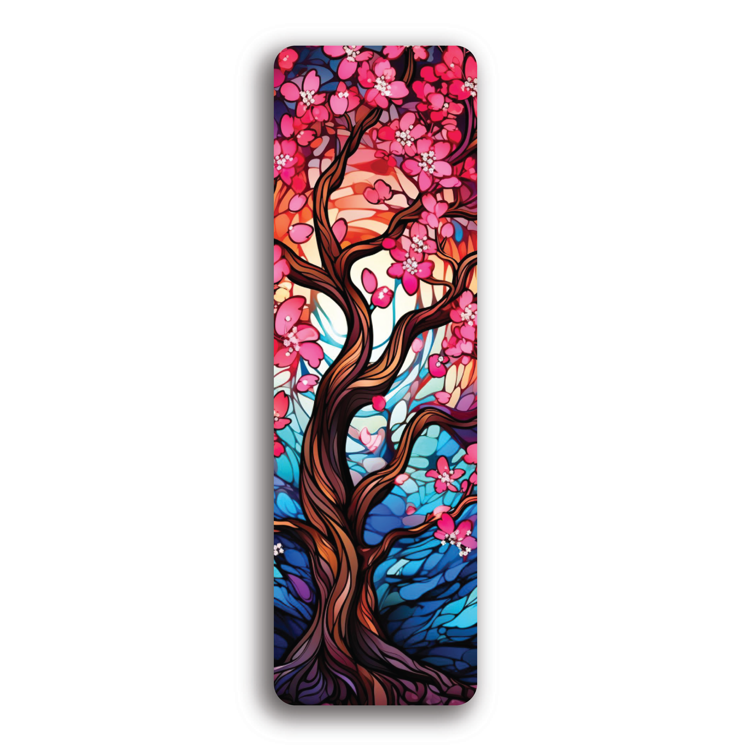 Stained Glass Tree (Translucent) Bookmark