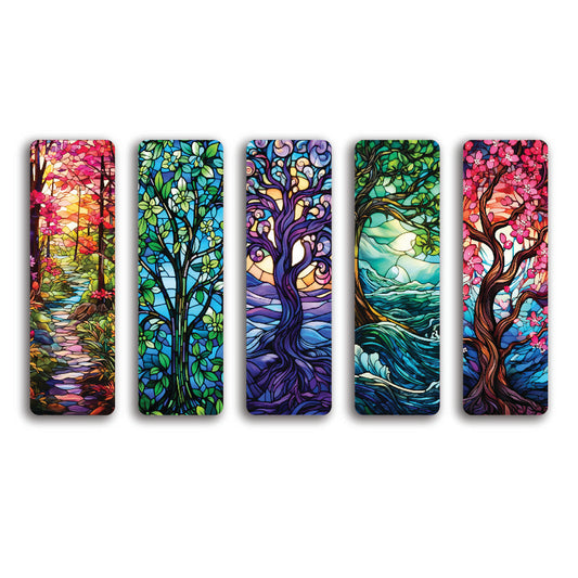 Stained Glass Tree (Translucent) Bookmark