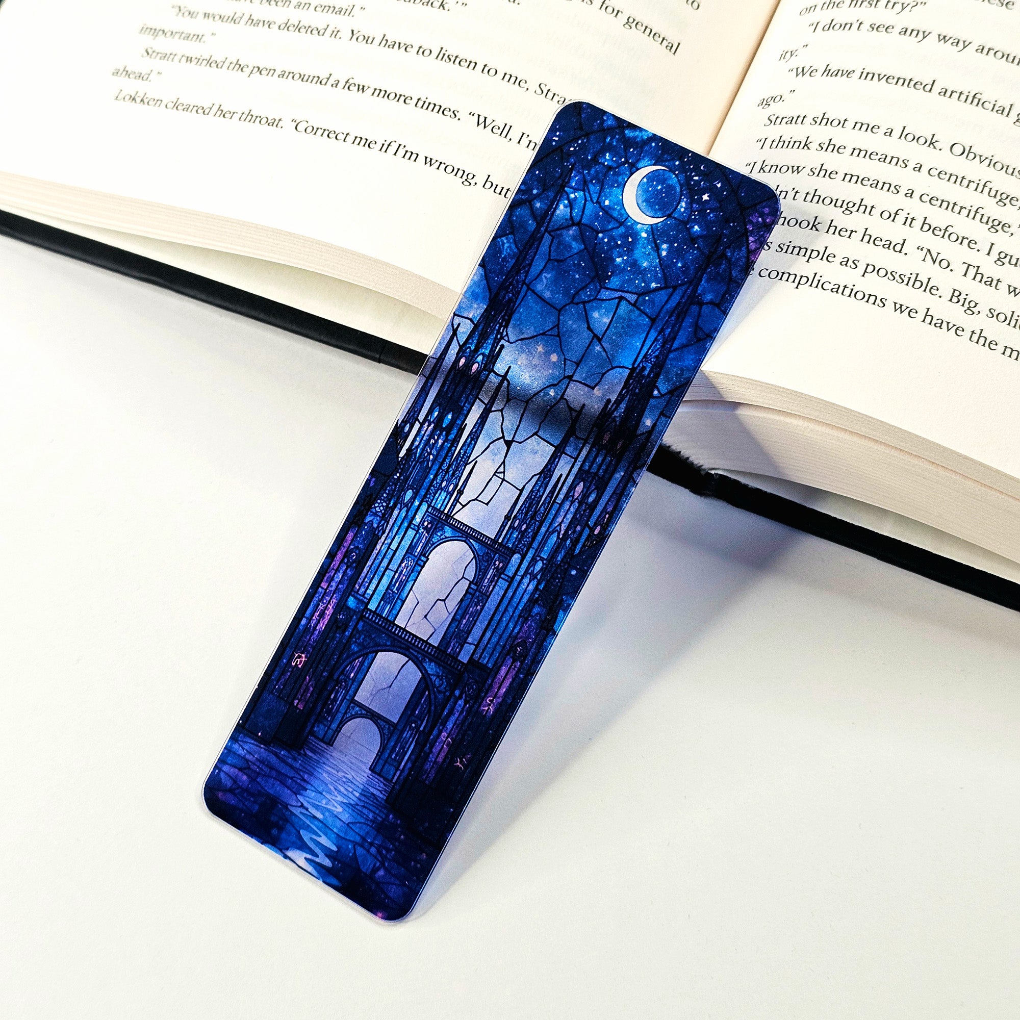 Starlight City Translucent Bookmark
