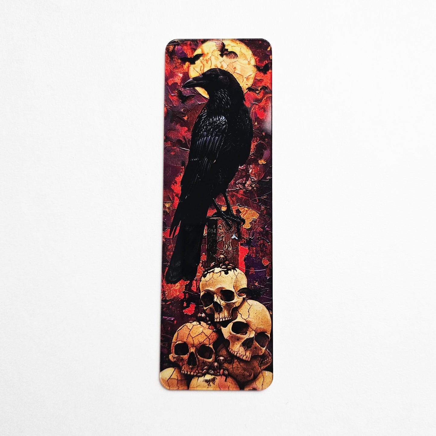 The Skull Raven Bookmark